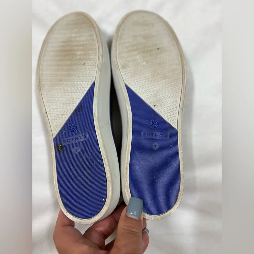 Rothy's Men's Dark Blue Slip-Ons